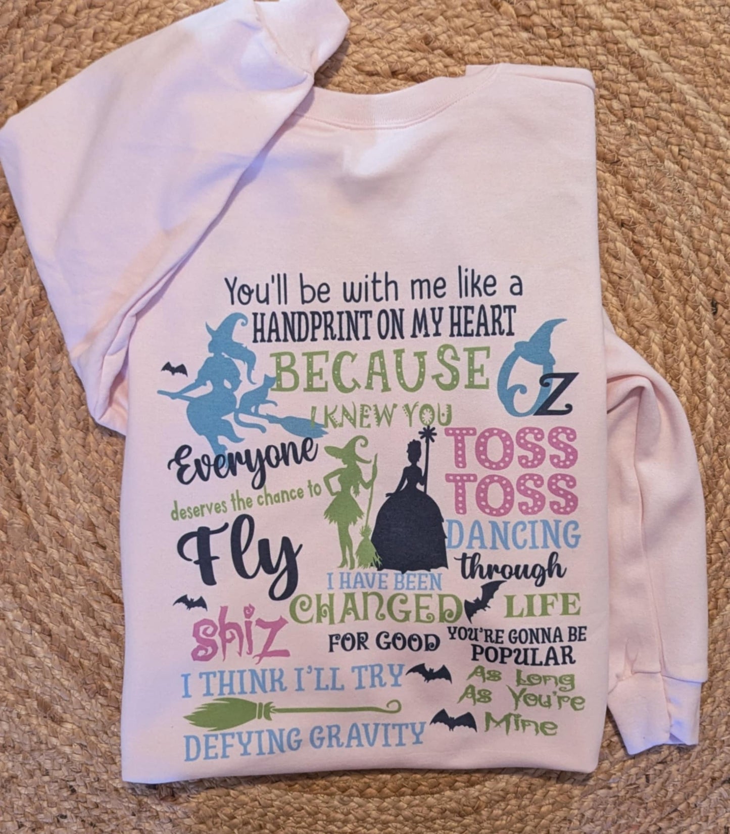 Wicked The Musical Collage Sweatshirt