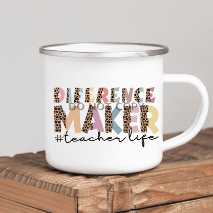 Difference Maker Enamel Mug Mug