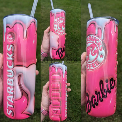 Barbie Starbucks Tumbler