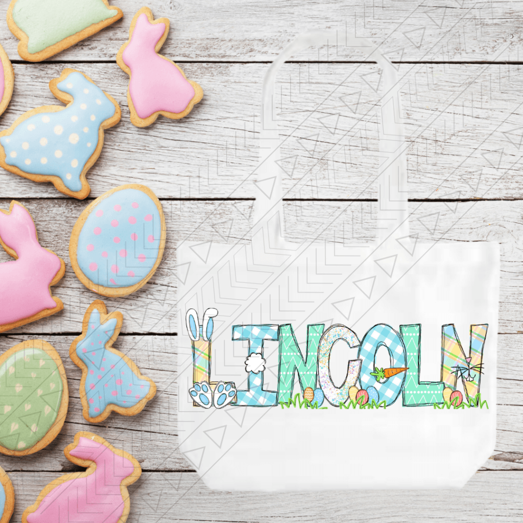 Easter Name Tote Tote