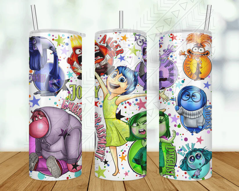 Inside Out 2 Emotions Tumbler