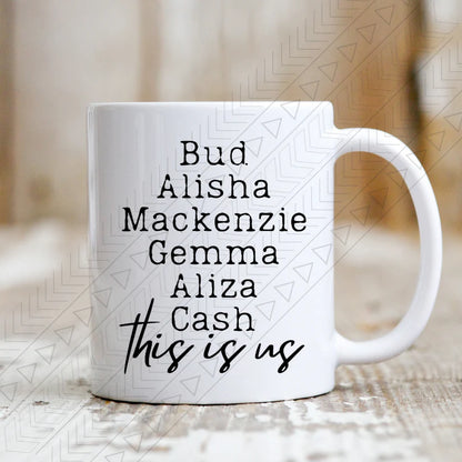 Personalized Family/Friend Names Mug