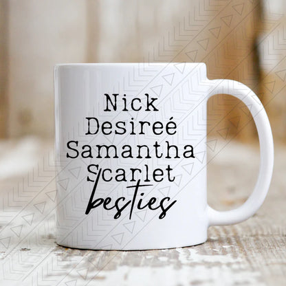 Personalized Family/Friend Names Mug