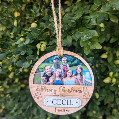 Personalized Picture Ornament