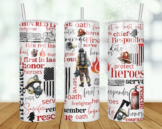 Fire Fighter Tumbler - Top Quality Tumbler for Firefighters