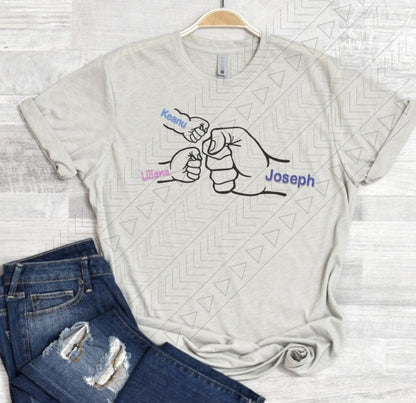 Fist Bump Shirt Shirts & Tops