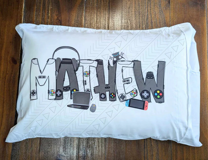 Gamer Personalized Pillowcase