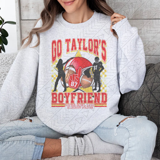 Taylors Boyfriend Football Sweatshirt