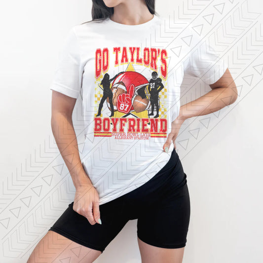 Taylors Boyfriend Football T-shirt