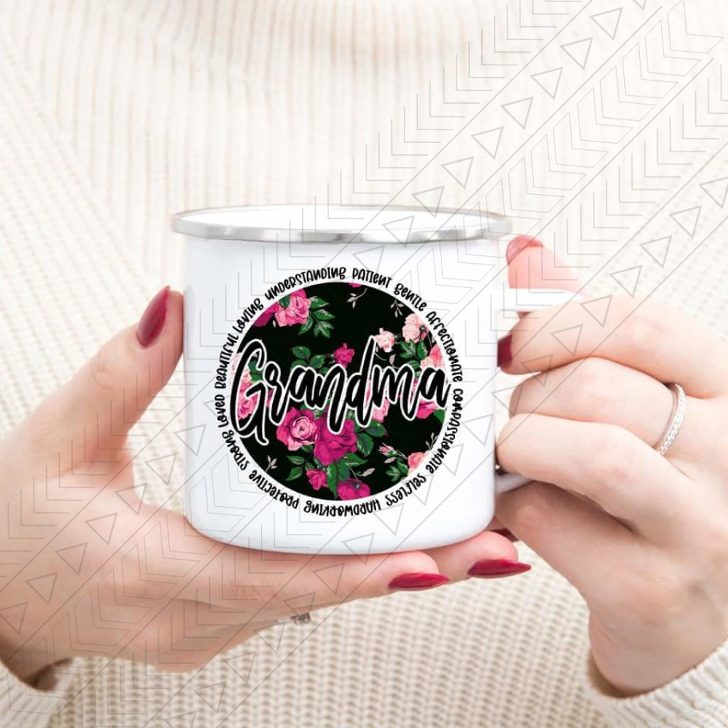 Grandma Floral Mug