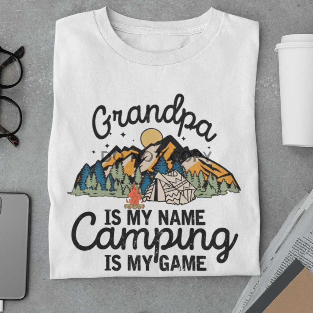 Grandpa Is My Name Shirts & Tops