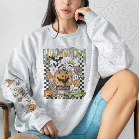 Sudadera de ciudad de Halloween