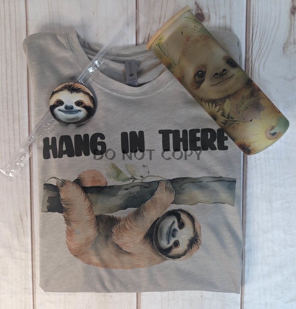 Hang In There Tee Shirts & Tops