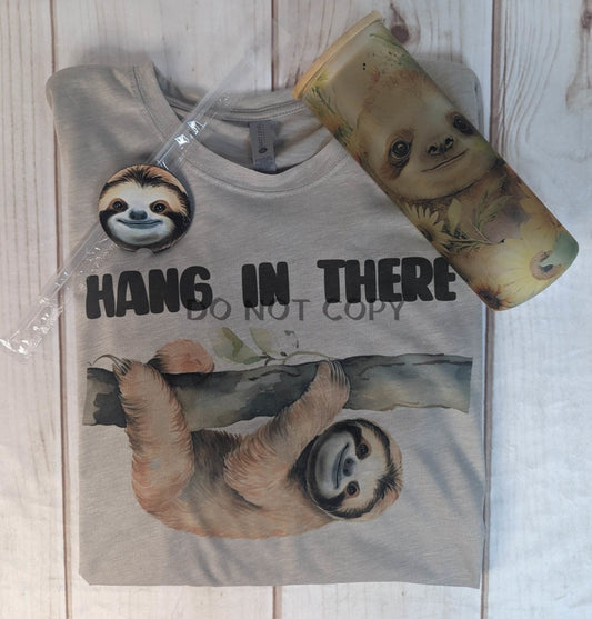 Hang In There Tee Shirts & Tops