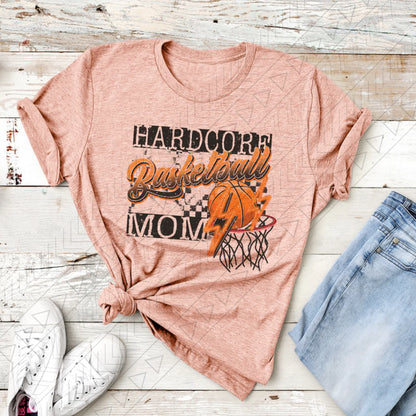 Hardcore Basketball Mom t-shirt