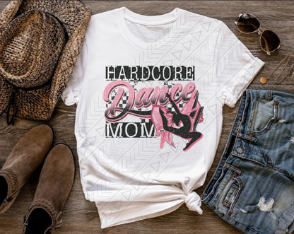 Camiseta de mamá de baile duro