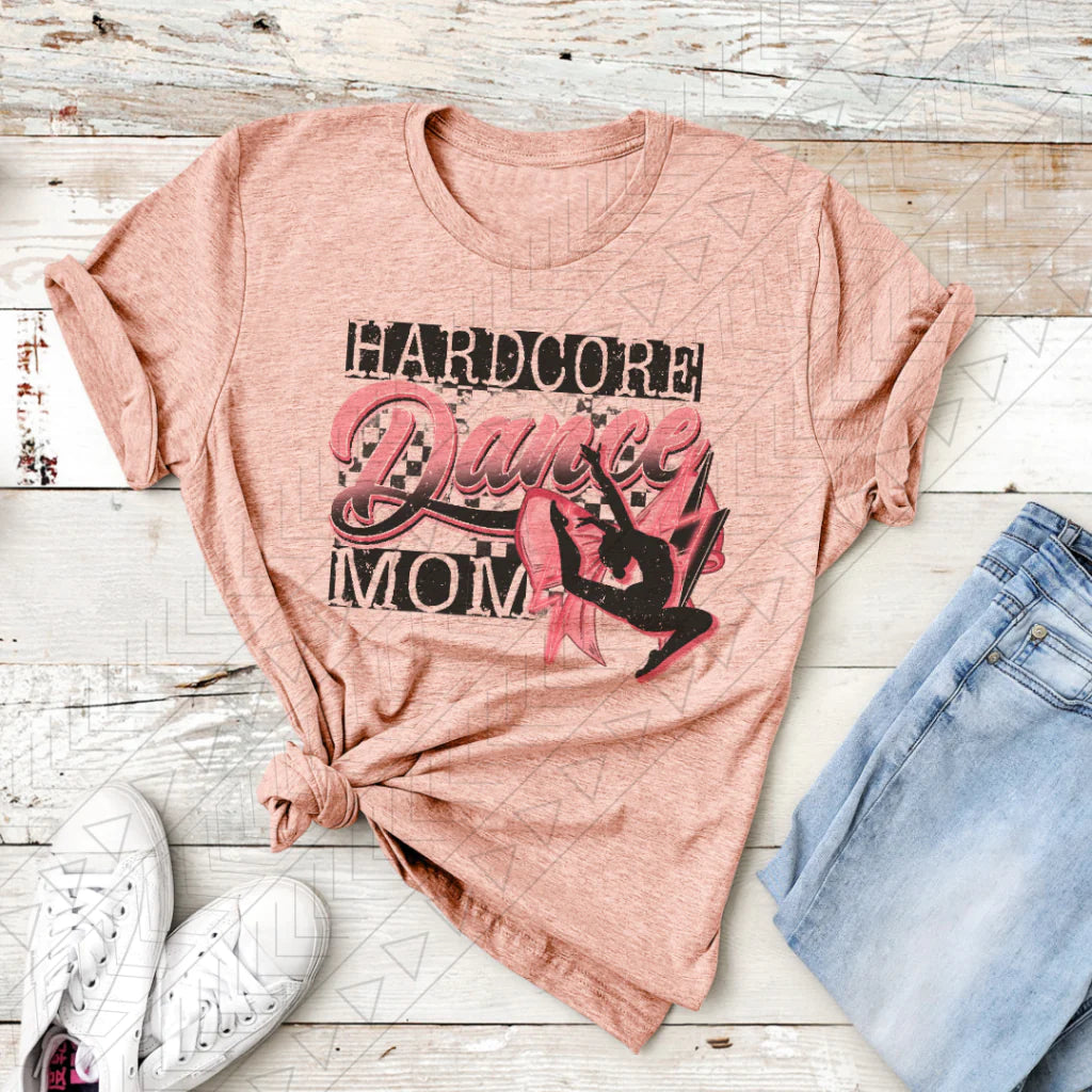 Camiseta de mamá de baile duro