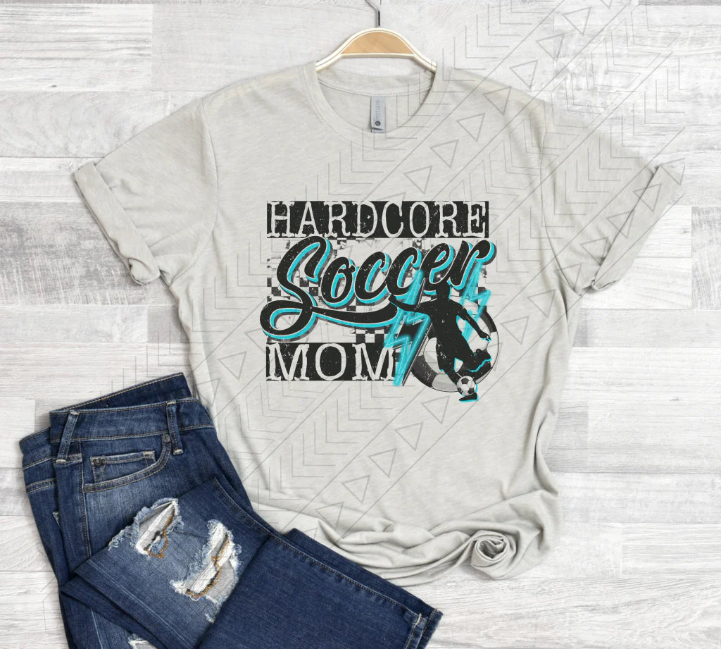 Hardcore Soccer Mom t-shirt