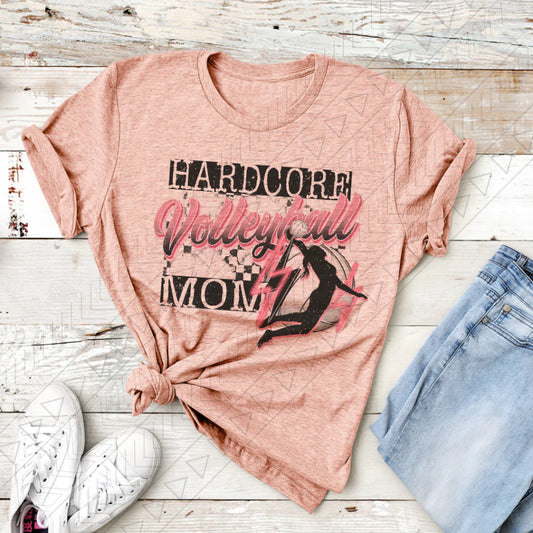 Camiseta de mamá de voleibol incondicional