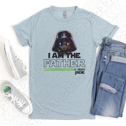 I am Their Father Lightsaber Personalized T-Shirt