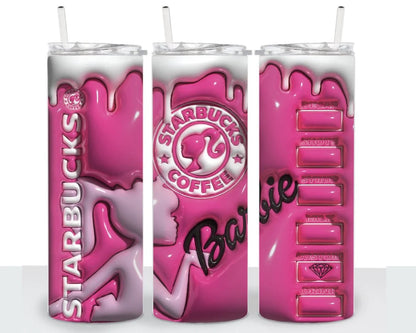 Barbie Starbucks Tumbler