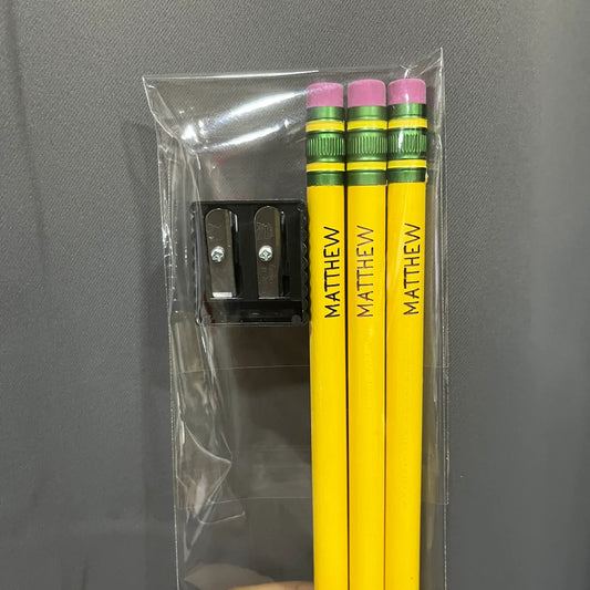 Big Ticonderoga Personalized Pencils