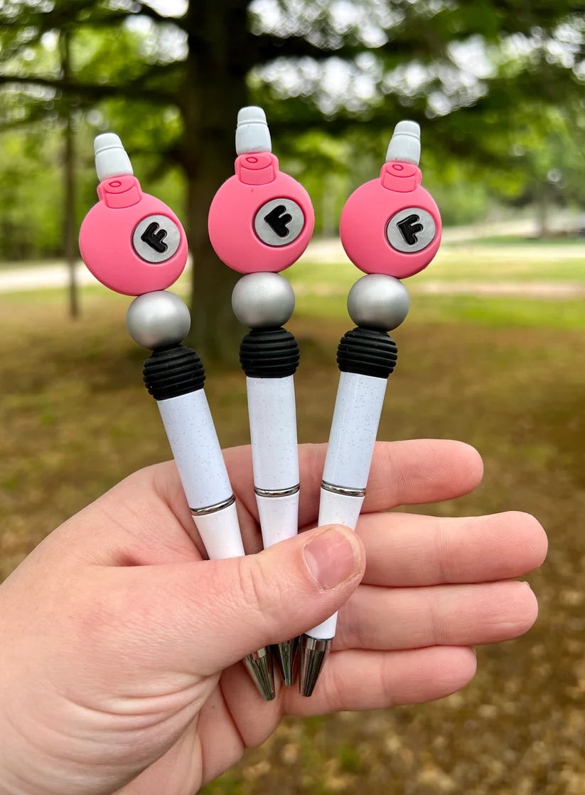 FBomb Cute Silicone Beaded Pen