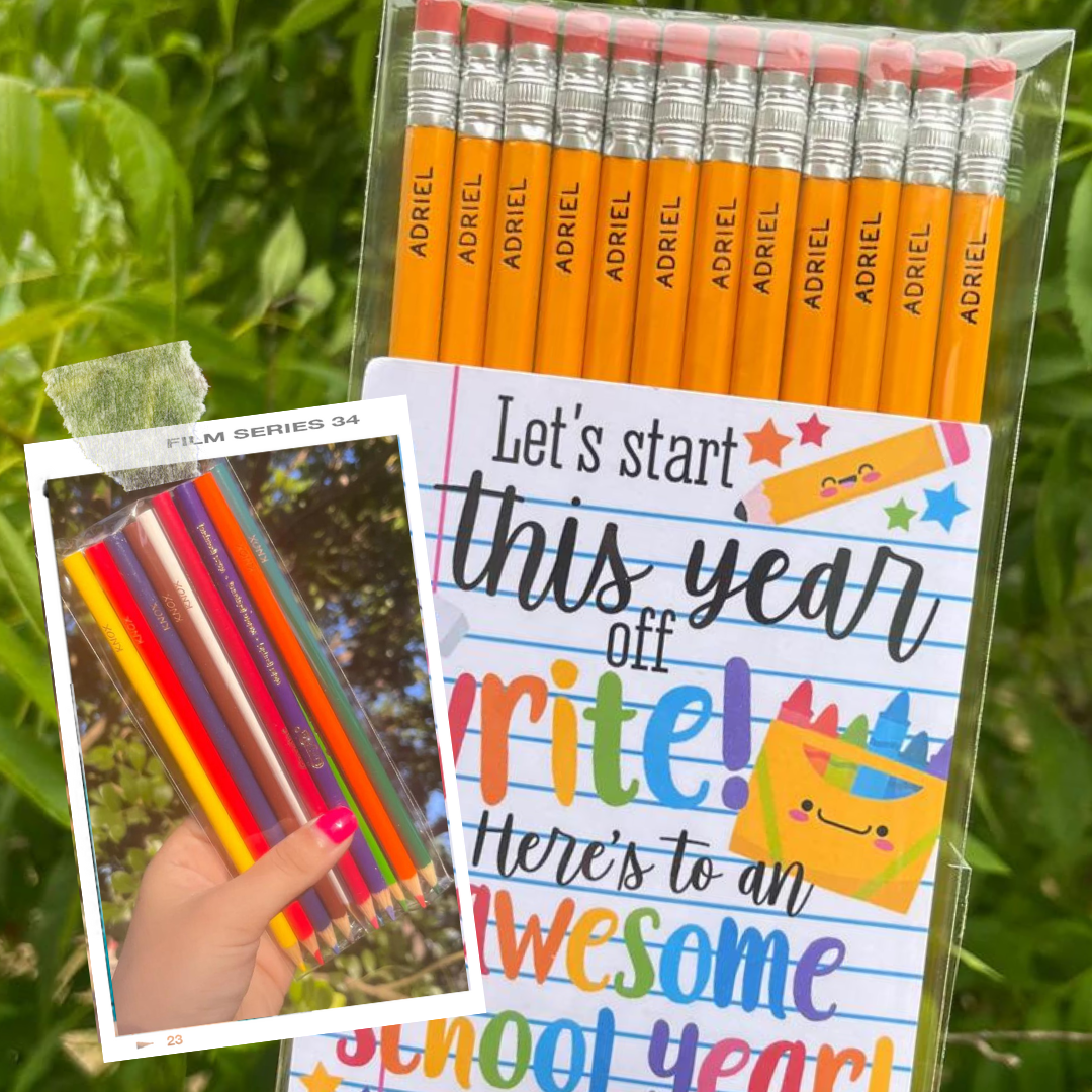 Personalized Pencil Bundle