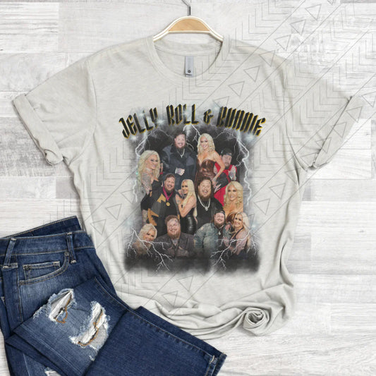 Jelly Roll 90s Vintage Bootleg Rapero estilo camiseta