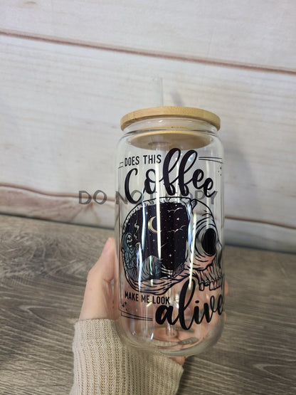 Look Alive Glass Can