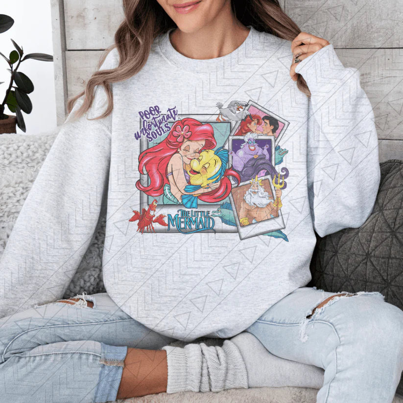 Little Mermaid Throwback Sweatshirt