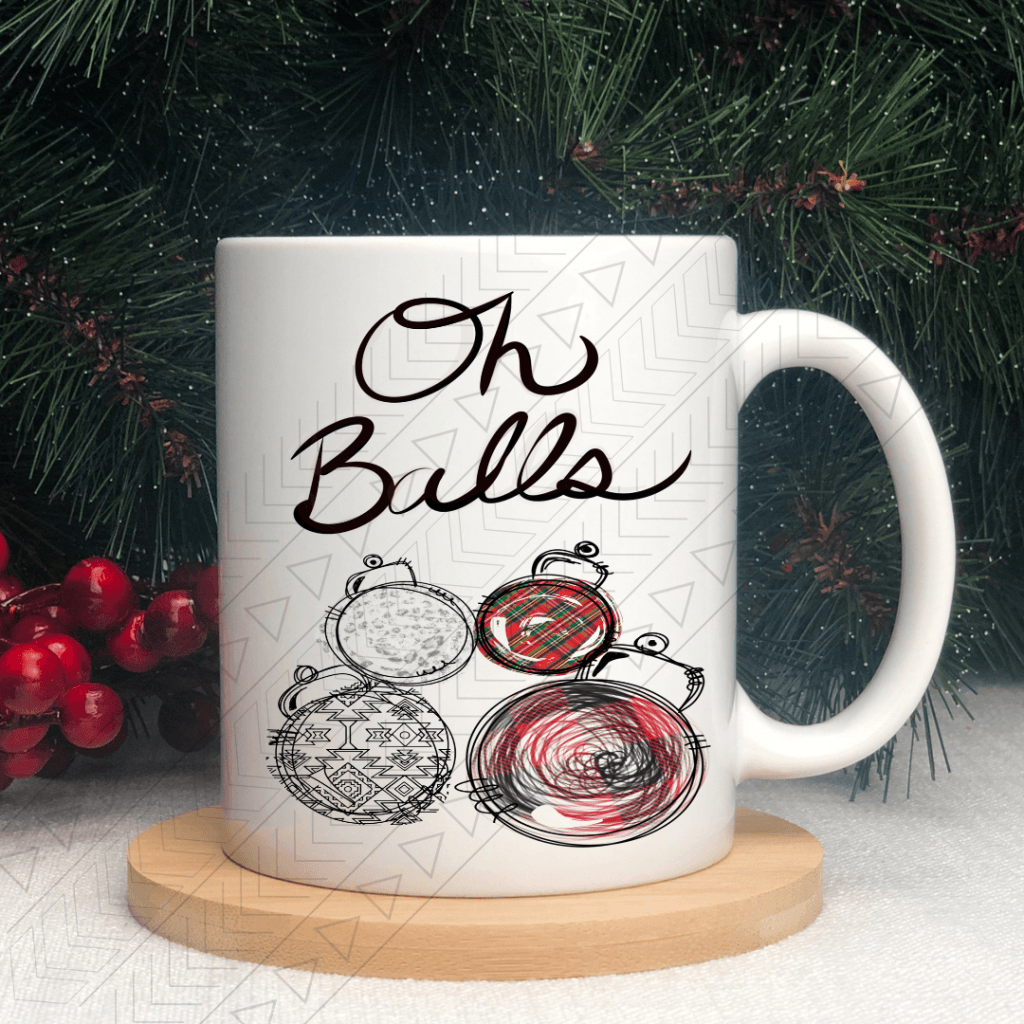 Oh Balls Ceramic Mug 11Oz Mug