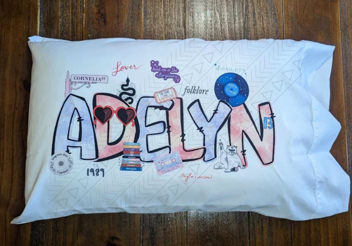 Taylor Swift Personalized Pillowcase