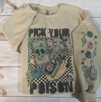 Choisissez votre sweat-shirt Poison