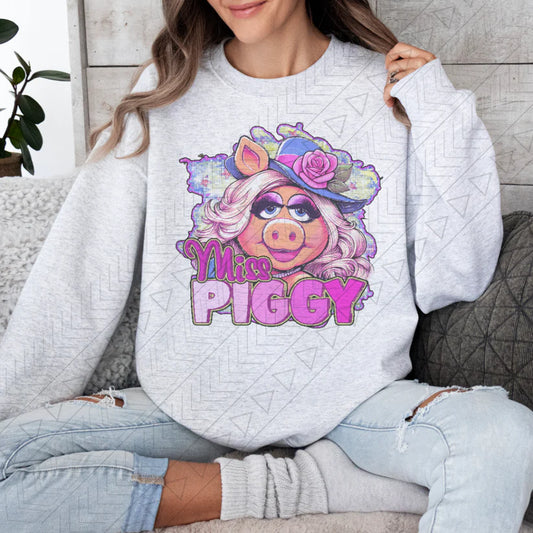 Sweat-shirt Miss Piggy