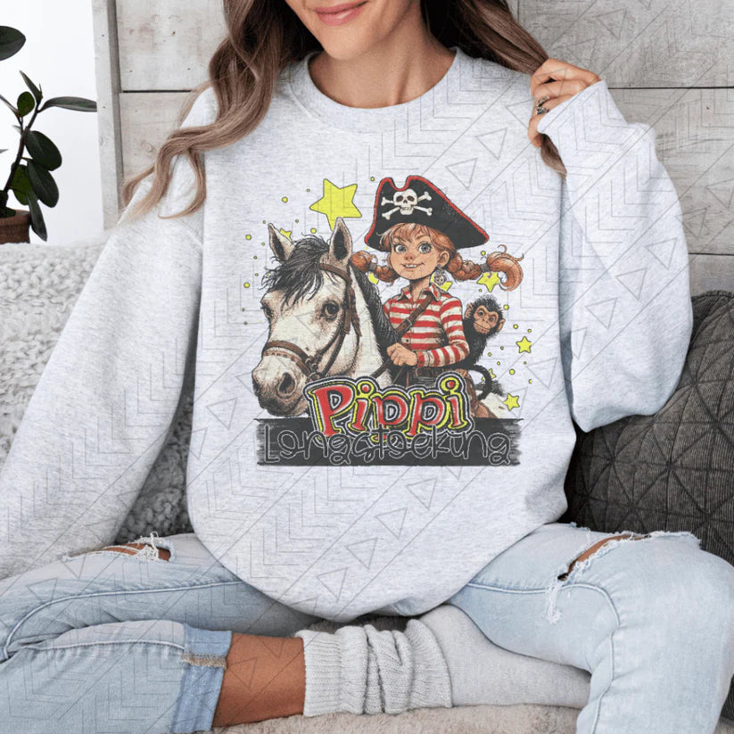 Pippi Longstocking Throwback Sweatshirt