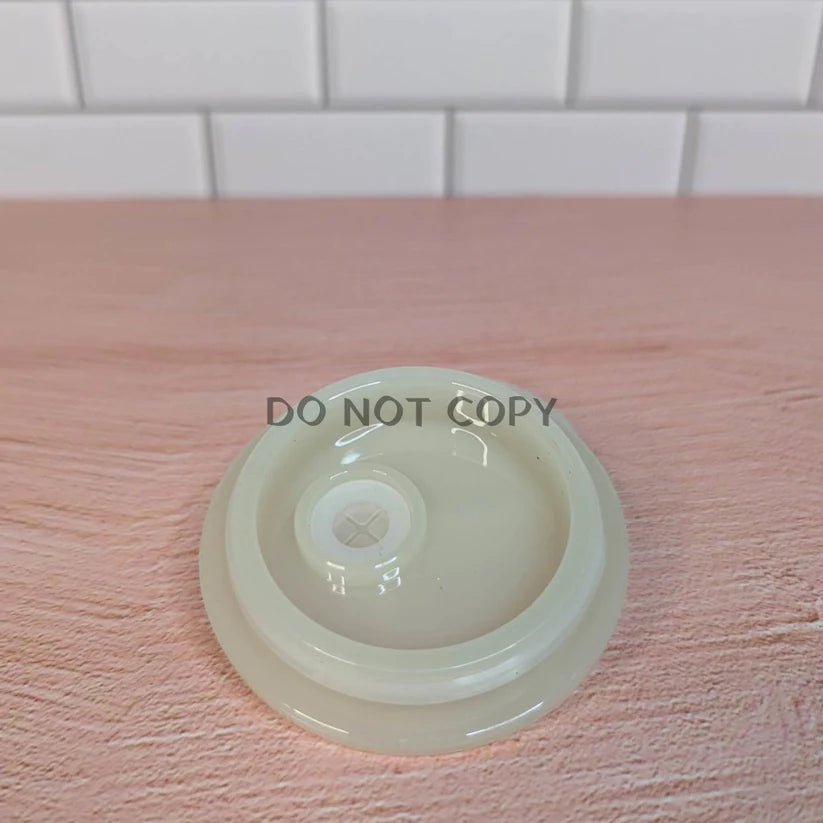 Glass Can Replacement Plastic Lid