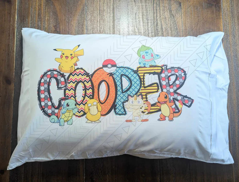 Pokémon Personalized Pillowcase