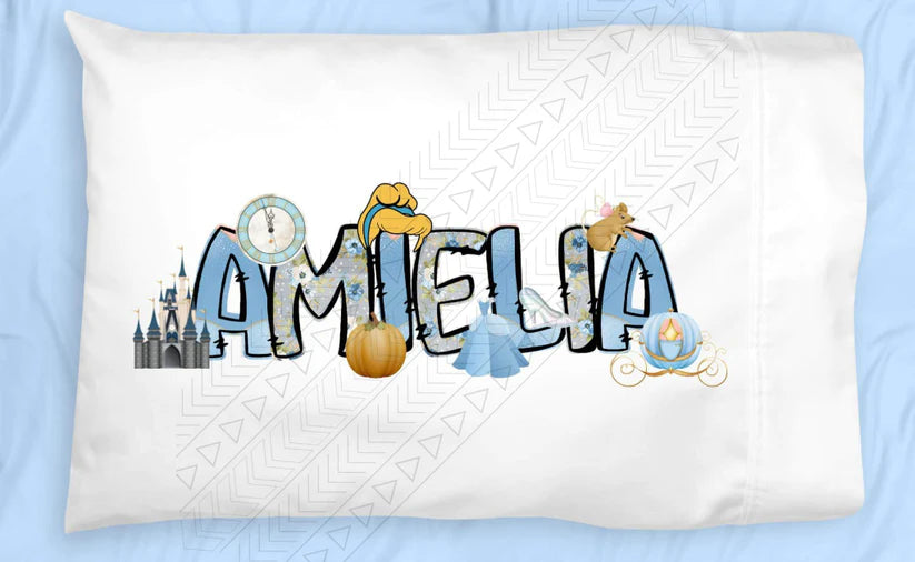 Cinderella Personalized Pillowcase