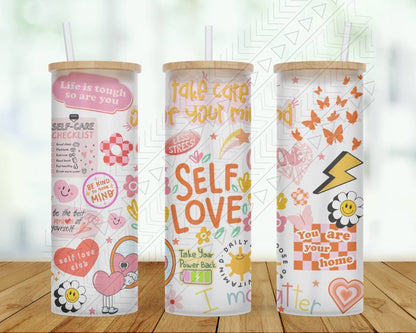 Retro Self Love Tumbler