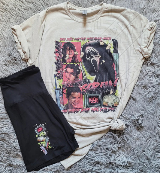 Scream T-Shirt and Shorts Set