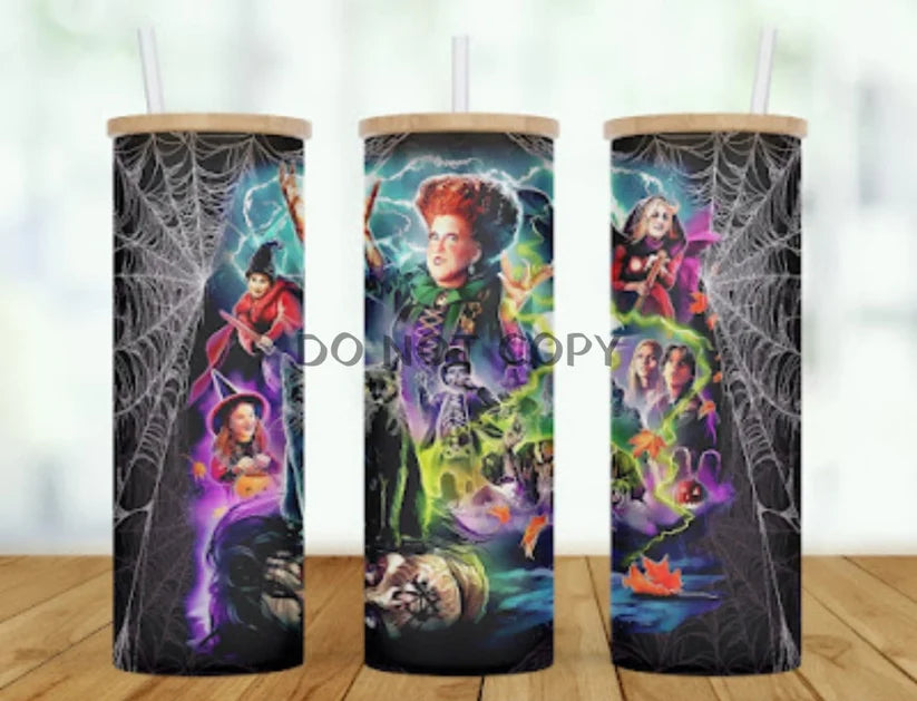Halloween Witch Sisters Movie Tumbler