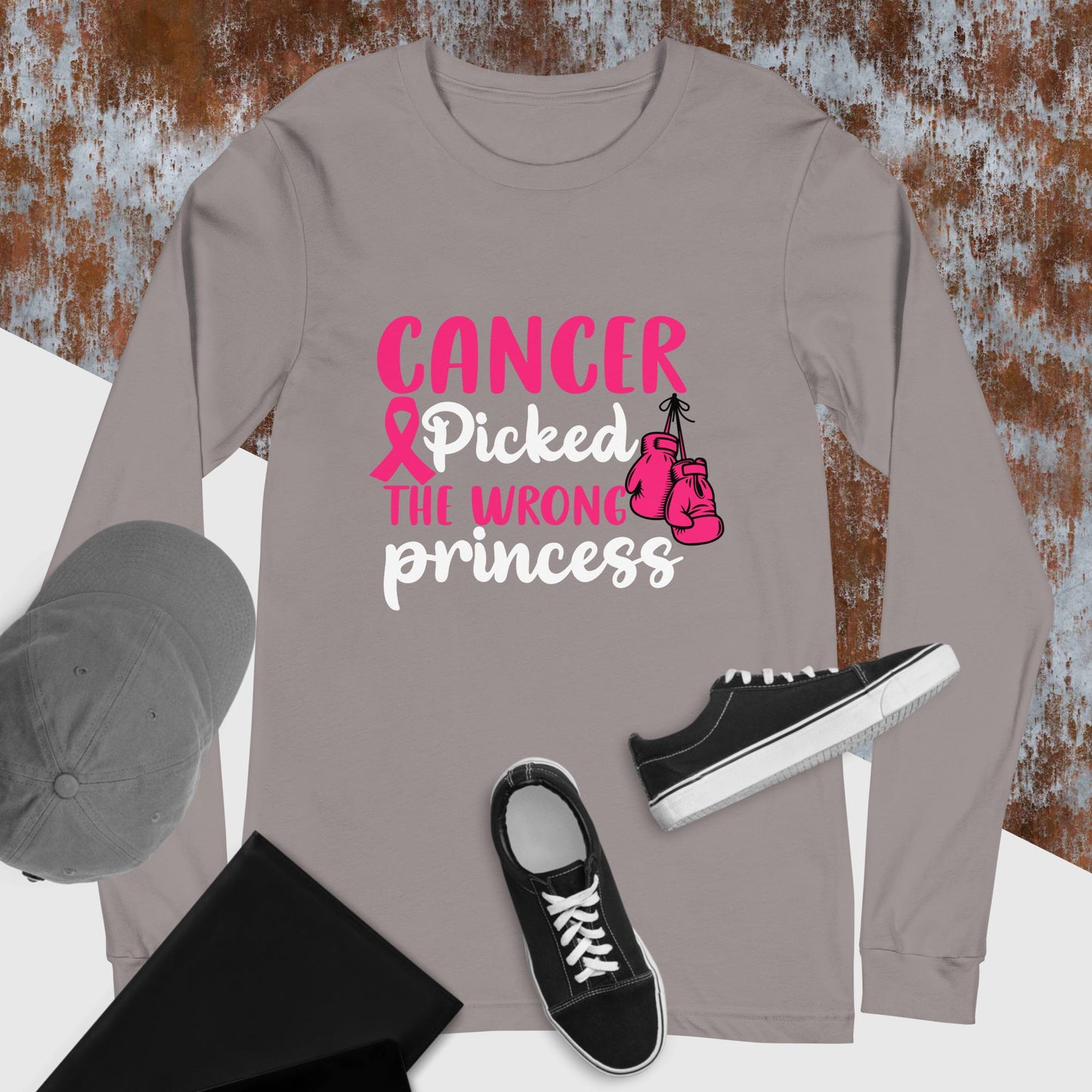 Camiseta de manga larga de princesa equivocada