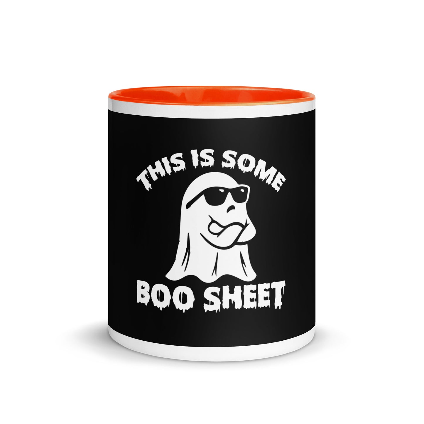 Une tasse Boo-Sheet avec de la couleur à l’intérieur