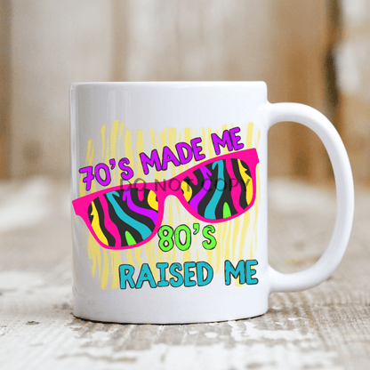 70S Made 80S Raised Mug