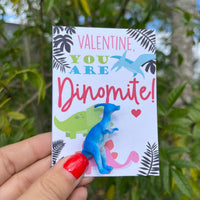 Valentine, You Are Dinomite Valentine's Day Card