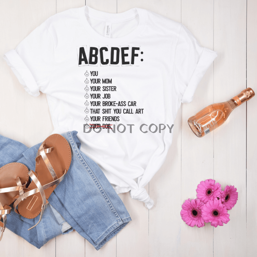 Abcdef Shirt Shirts & Tops