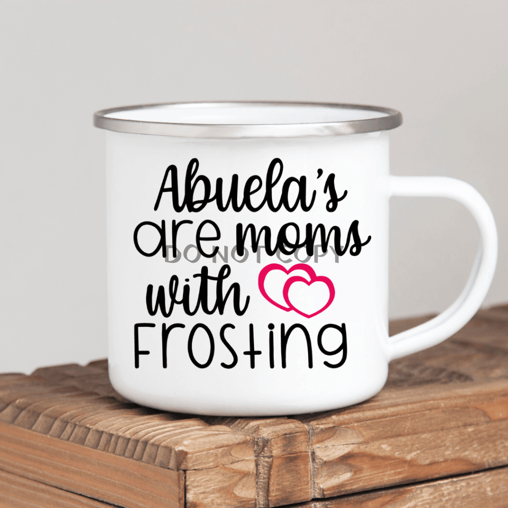 Abuela Frosting Enamel Mug Mug