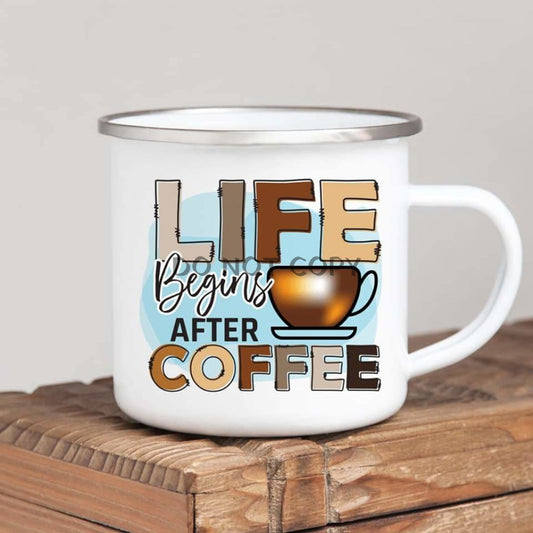 After Coffee Enamel Mug Mug