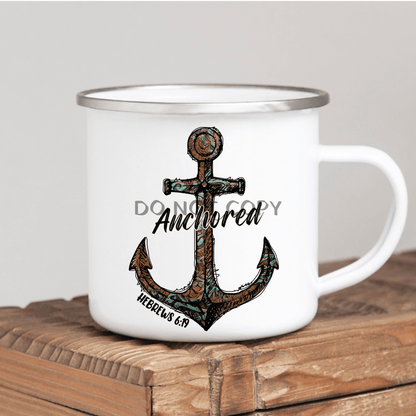 Anchored Enamel Mug Mug